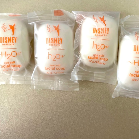Disney Soap Disney resorts H2O Plus+  sea salt facial soap set of 4 42 g/1.5 oz - Picture 1 of 2